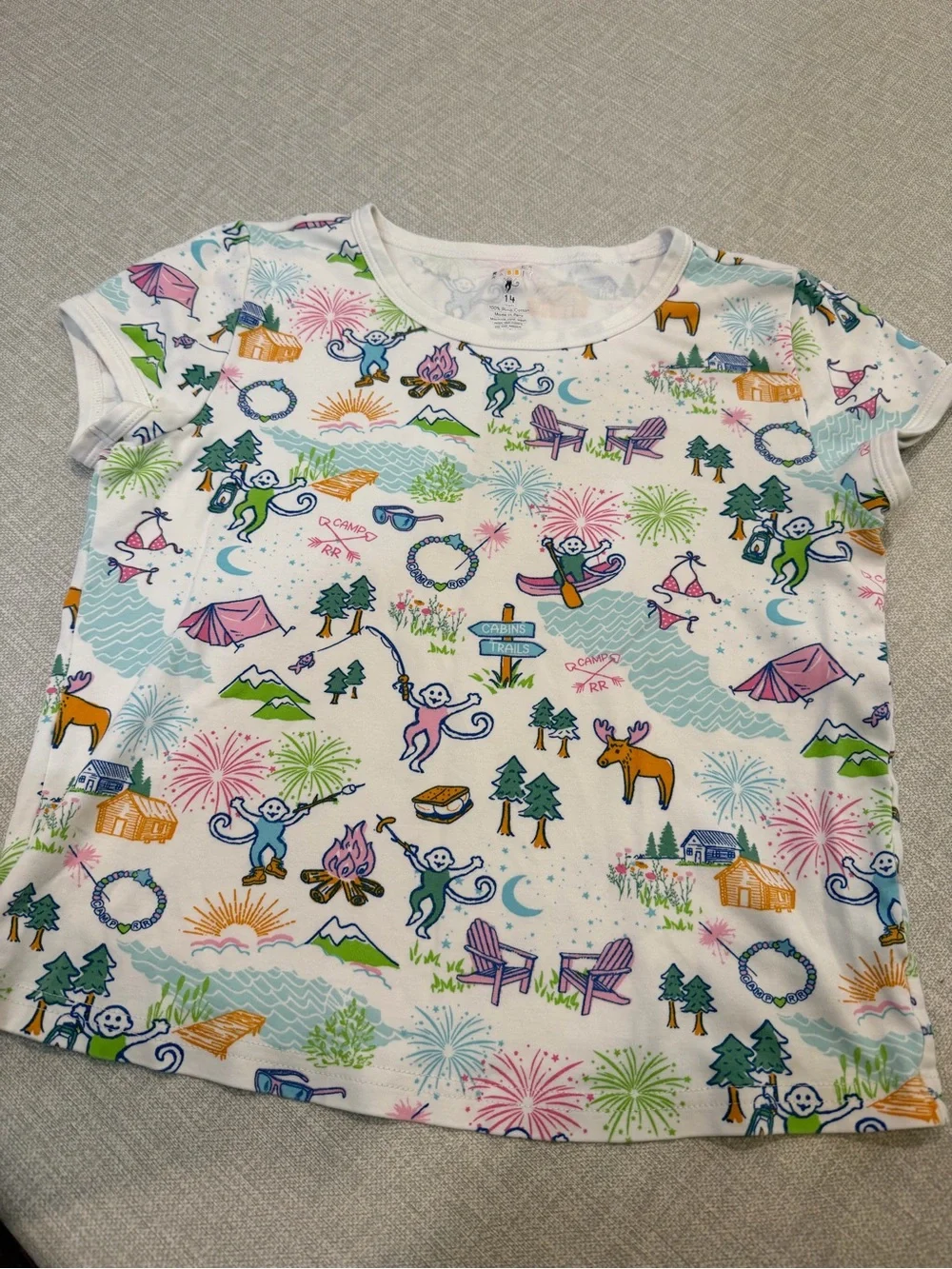 Roller Rabbit pima cotton